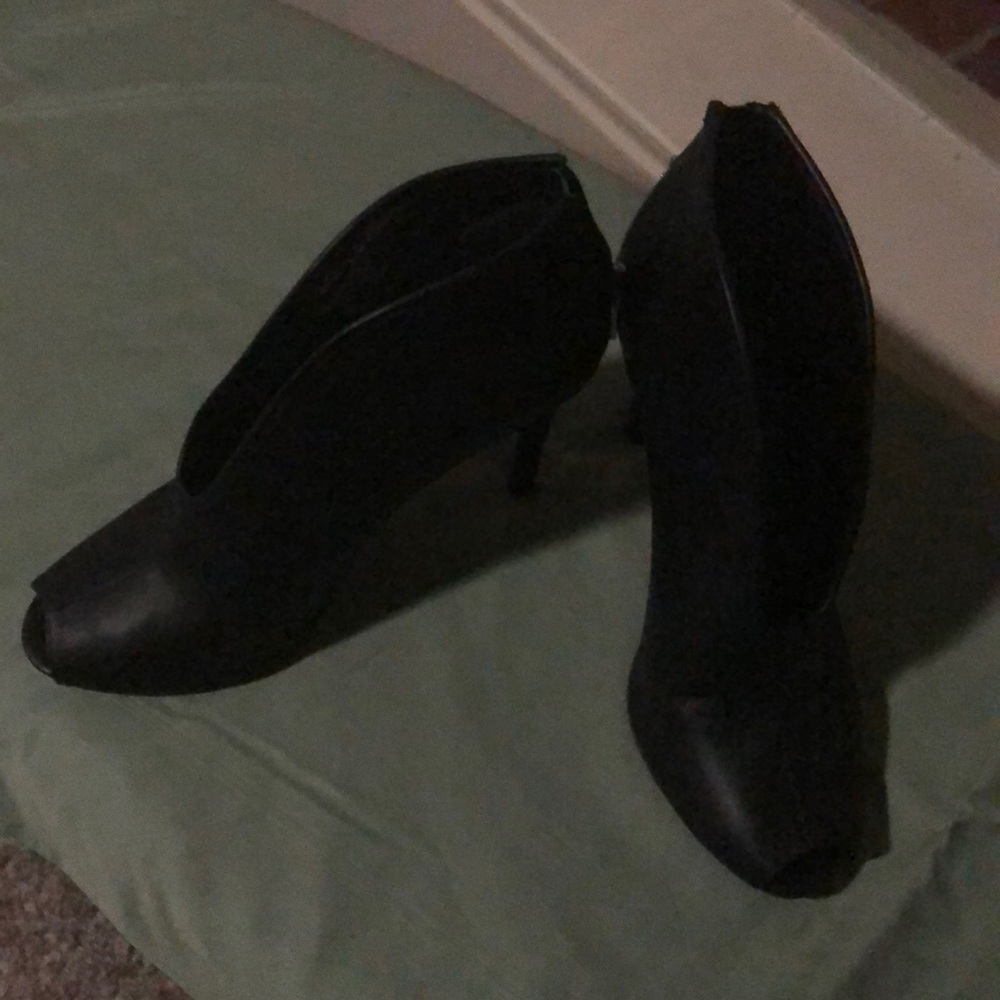 Black booties